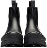 Thumbnail for your product : Jil Sander Black Rubber Sole Boots