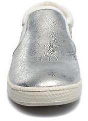 Pataugas Kids's Jlip/S Zip-Up Trainers In Silver - Size Uk 3.5 / Eu 36