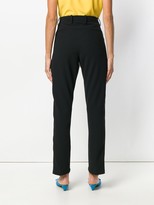 Thumbnail for your product : No.21 Checked Bi-Material Side-Stripe Pants