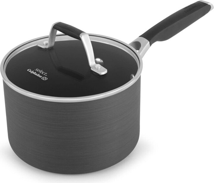 Calphalon Select by Hard-Anodized Nonstick 3.5 Qt. Sauce Pan with Lid