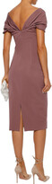 Thumbnail for your product : Cushnie Twist-front Stretch-cady Dress