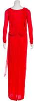Thumbnail for your product : Donna Karan Long Sleeve Evening Dress