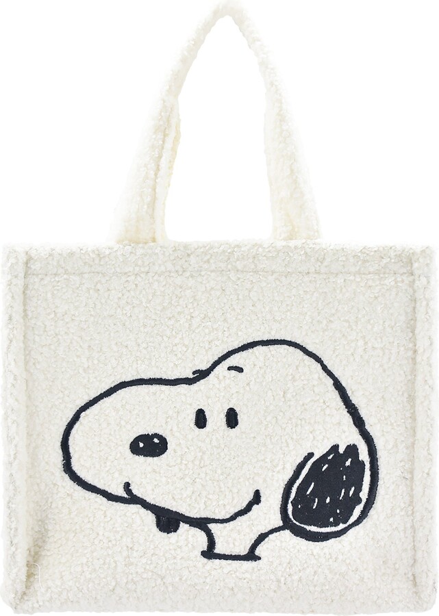 Peanuts Snoopy & Woodstock Sherpa Mini Tote