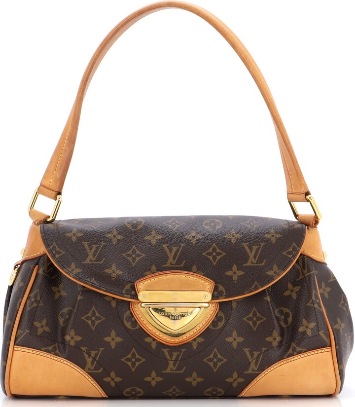 Louis Vuitton One Handle Flap Bag Monogram Canvas and Leather MM - ShopStyle