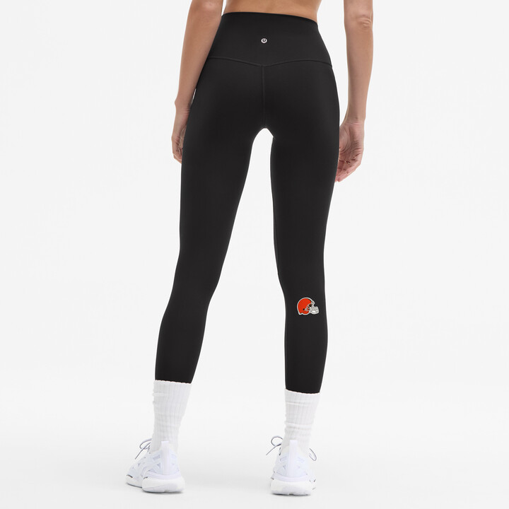 Lululemon Women's Black Cleveland Browns Align™ High-Rise Pant 25"