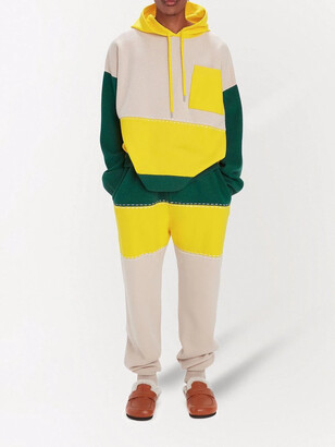 ★送料・関税込★MONCLER★MONCLER COLOUR BLOCK HOODIE NEW MONCLER COLOR BLOCK BLACK LOGO COTTON HOODIE SWEATSHIRT