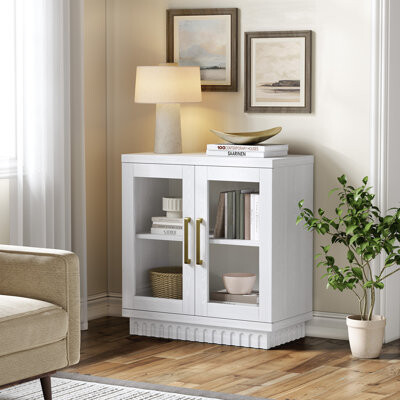 Latitude Run Two-Doors Sideboard Buffet Cabinet