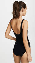 Thumbnail for your product : Karla Colletto Lace Up One Piece