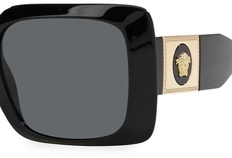 Versace 54MM Rectangular Sunglasses