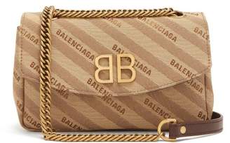 Balenciaga Bb Round S Bag - Womens - Beige