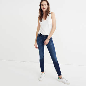 Madewell 8" Skinny Jeans in Riverdale Wash