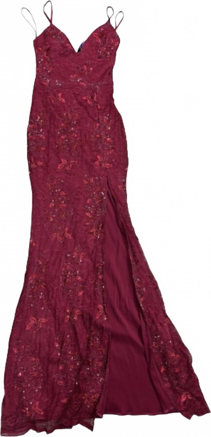 windsor. Women's Sleeveless Maxi Dress In Red