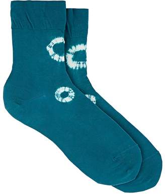 Antipast Women's Shibori Cotton-Blend Mid-Calf Socks