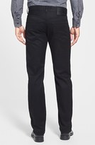 Thumbnail for your product : BOSS 'Maine' Straight Leg Jeans (Black)