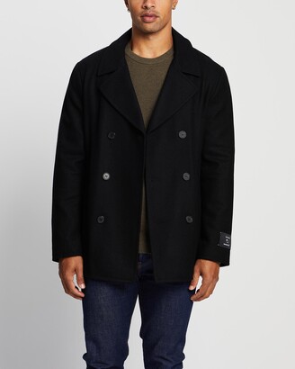 marcs navy coat