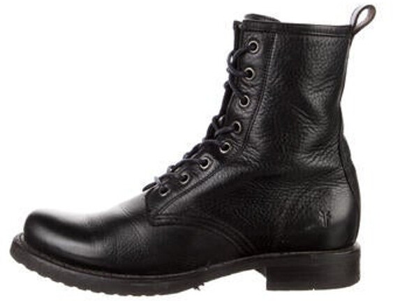 frye combat boots womens