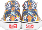 Thumbnail for your product : Kenzo Orange Flying Tiger Print Vans Edition Chukka Sneakers