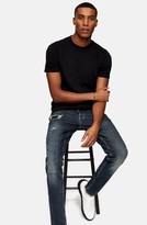 Thumbnail for your product : Topman Skinny Fit Rip & Repair Jeans