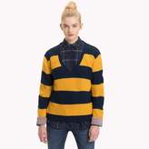Thumbnail for your product : Tommy Hilfiger All-Over Stripe V-Neck Jumper