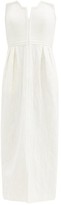 Thumbnail for your product : Mara Hoffman Aurelia Strapless Organic Cotton-blend Dress - Ivory