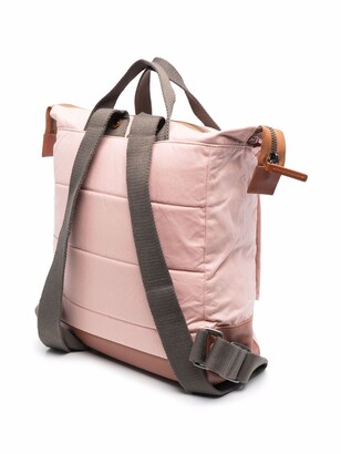 Ally Capellino Colour-Block Buckle Backpack