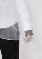 Thumbnail for your product : Y/Project Organza Long Sleeve Shirt