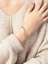 Thumbnail for your product : Marla Aaron Heavy Curb Chain with Yellow Gold Loops Bracelet