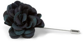 Thumbnail for your product : Lanvin Plaid Buttonhole Flower Pin