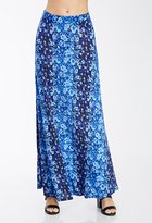 Thumbnail for your product : Forever 21 Contemporary Mixed Print Maxi Skirt