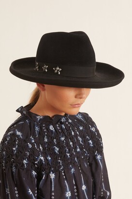 Gigi Burris Millinery Hutton Hat in Black