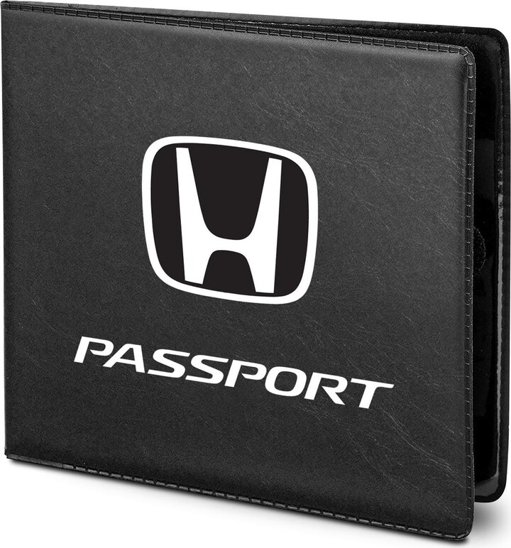 Etsy Ipick Image Made For Honda Passport Car Auto Insurance Registration Black Pvc Document Holder Wallet, Official Licensed