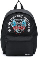 Thumbnail for your product : Kenzo Kids Elephant-Motif Backpack