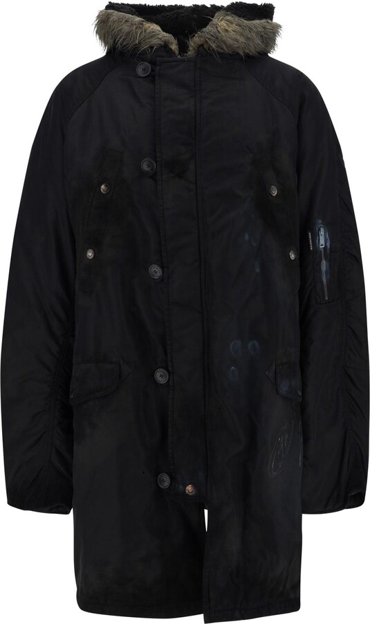 balenciaga parka jacket