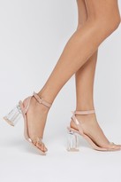Thumbnail for your product : Nasty Gal Womens Take It From Heel Clear Patent Heels