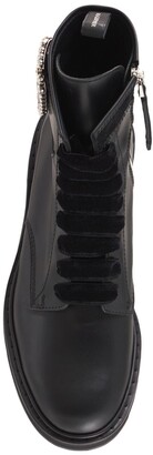 Roger Vivier 25mm Viv Ranger Embellished Leather Boot