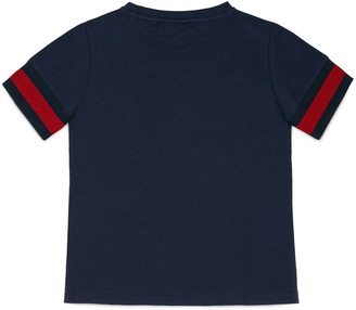 Gucci Knit Cuff T-Shirt