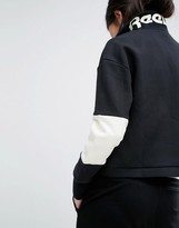 Thumbnail for your product : Reebok Classics Logo High Neck Tracksuit Jacket In Black