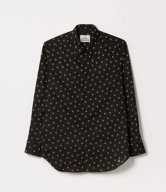 Vivienne Westwood Classic Shirt Black Flowers