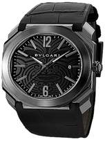 Thumbnail for your product : Bulgari OCTO Steel Automatic Date All Blacks Mens Watch BGO41BSBLD/AB