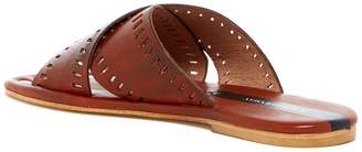 Matt Bernson Sage Crisscross Leather Slide Sandal