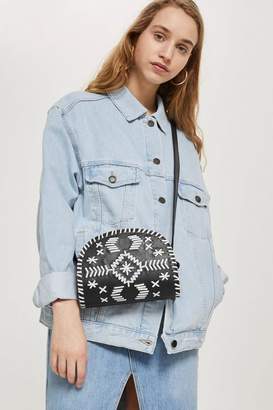 Topshop Leather Rodeo Saddle Bag