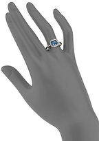 Thumbnail for your product : Ippolita Stella London Blue Topaz, Diamond & Sterling Silver Octagon Ring