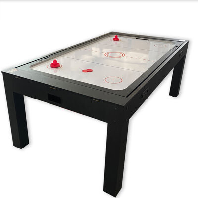 Simba USA Inc Pool Table 7ft Red + Air Hockey + Table Tennis + Table – Strike