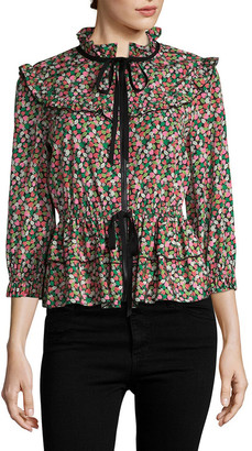 Anna Sui Strawberry Fields Jacket