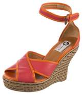 Thumbnail for your product : Lanvin Ankle Strap Wedge Sandals