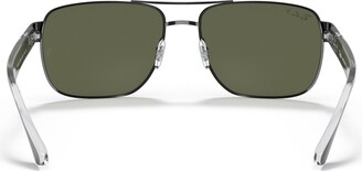 Ray-Ban Polarized Sunglasses, RB3530 - Gunmetal/Green Polarized
