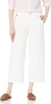 Thumbnail for your product : Anne Klein Jeans Women's Sailor Wide Leg Crop Jean