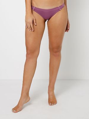 rhythm New My Cheeky Bikini Pant In Purple Womens Swimwear
