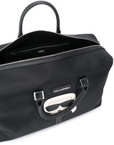 Thumbnail for your product : Karl Lagerfeld Paris Logo Patch Weekender Bag