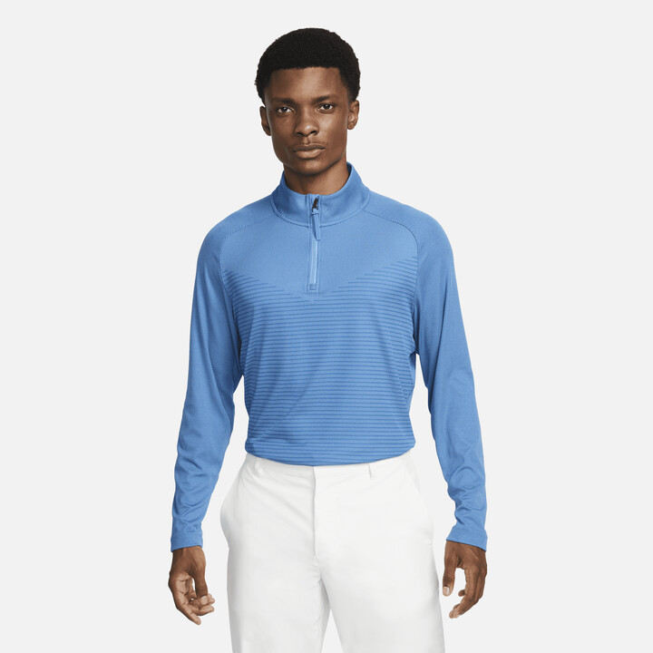 Nike Men's Dri-FIT ADV Vapor Quarter-Zip Golf Top in Blue, Size: Medium |  DH0982-407 - ShopStyle Shirts